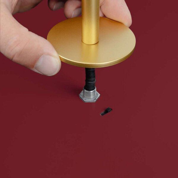 Asteria Plus Függőlámpa Medium Ruby Red/Brass - UMAGE
