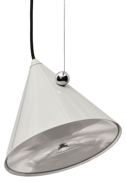 Függőlámpa Tom Dixon, Pose, dimmable, Szürke, Nappali, Fém, Dizájn