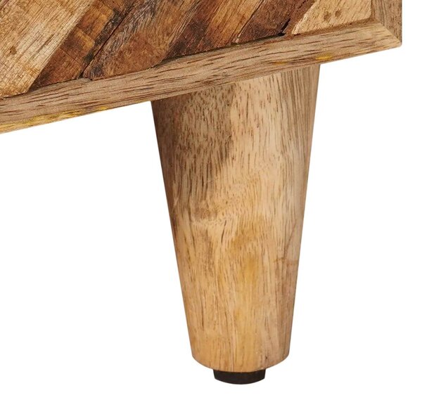 VidaXL Éjjeli asztal 2 pcs Barna 40 x 33,5 x 46 cm Tömör Mangófát