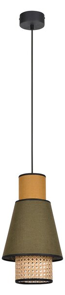 Függőlámpa MARKET SET, Singapour XS, dimmable, Zöld, Nappali, Szövet / Textília, Dizájn