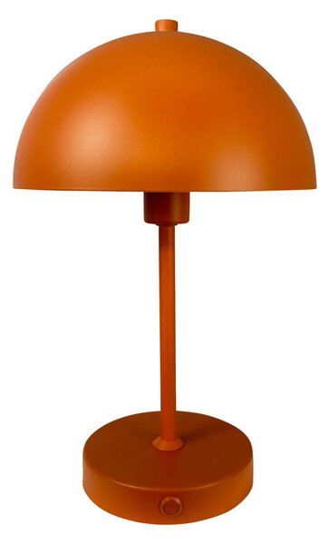 Asztali lámpa Dyberg Larsen, Stockholm, dimmable, Barna / Rozsdabarna, Nappali, Fém, Skandináv
