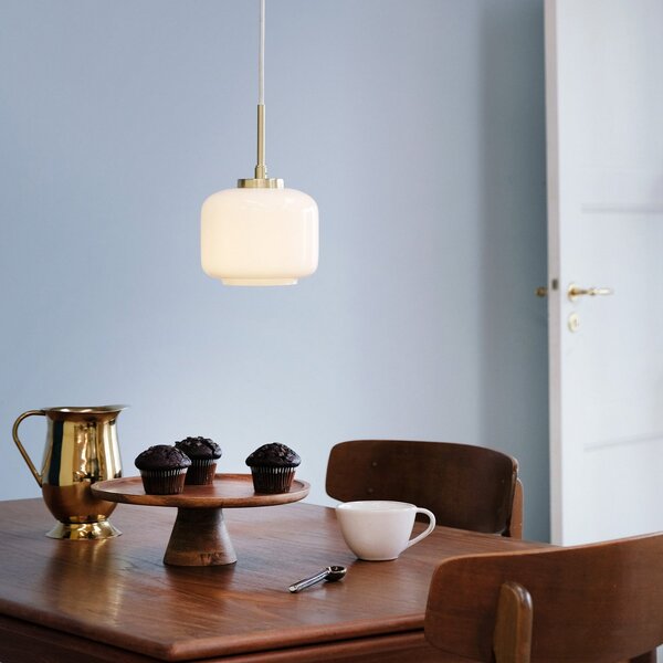 Függőlámpa Dyberg Larsen, Arp, dimmable, Arany / Sárgaréz, Nappali, Üveg, Dizájn