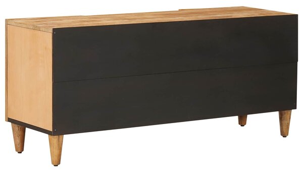 VidaXL Tároló szekrények Barna 105 x 33,5 x 46 cm Tömör Mangófát