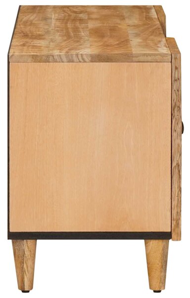 VidaXL Tároló szekrények Barna 105 x 33,5 x 46 cm Tömör Mangófát