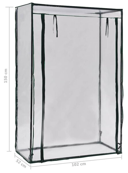 Zöldséges melegház 102 x 52 x 150 cm