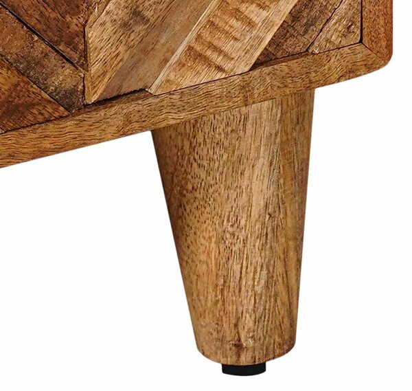 VidaXL Tároló szekrények Barna 60 x 33,5 x 75 cm Tömör Mangófát