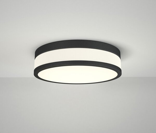 AZzardo Kari LED fürdőszobai mennyezeti lámpa fekete