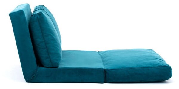 Petróleumkék kinyitható kanapé 120 cm Taida – Balcab Home