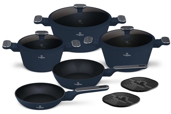 Berlinger Haus BH-8381 10 részes edénykészlet Deep sea collection