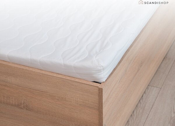 Hab matrac DELUXE 90 x 200 cm Matracvédő: Matracvédő nélkül