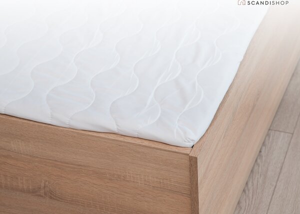 Hab matrac DELUXE 90 x 200 cm Matracvédő: Matracvédő nélkül