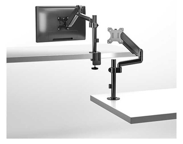 Brateck LDT48-C012 monitor tartó, 1 kar, fekete