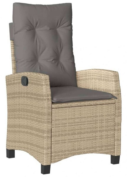 VidaXL Polyrattan Kerti Étkezőgarnitúra - 7 részes