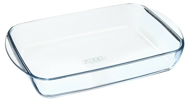 Pyrex üveg sütőedény 4,9 l, 40 x 27 x 7 cm, L