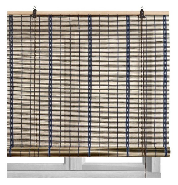 Kék-barna bambusz roló 160x180 cm Natural Life – Casa Selección
