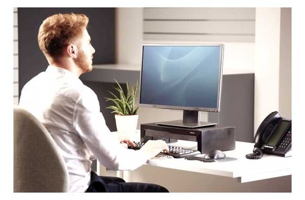 Fellowes Designer Suites monitorállvány, fekete