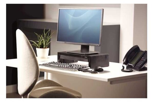 Fellowes Designer Suites monitorállvány, fekete