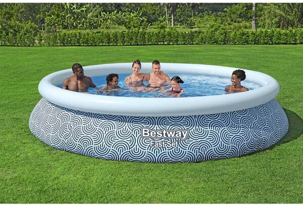 Bestway felfújható kerti medence, 457 x 84 cm, 9 az 1-ben, 57313NN