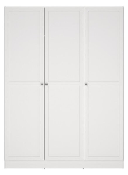 Fehér ruhásszekrény 147x200 cm Billund – Tvilum