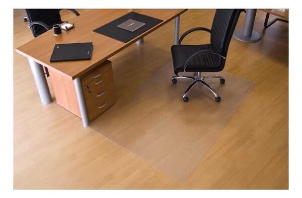 RS Office Dura Grip Meta szék szőnyeg 130 x 120 cm - kemény padlóra, átlátszó
