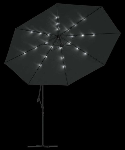 VidaXL Karos Napernyő - LED - 350cm