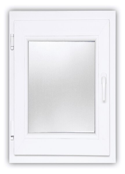 DANUSA WDS BASIC 60x90 cm, egyszárnyú műanyag ablak, bukó-nyíló