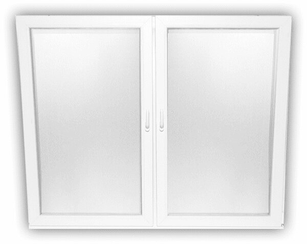 DANUSA WDS BASIC 150x120 cm, kétszárnyú műanyag ablak, bukó-nyíló