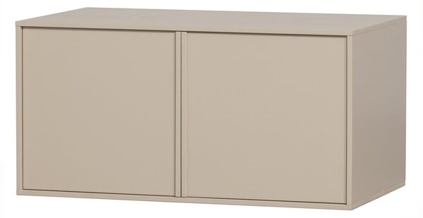 Krémszínű borovi fenyő moduláris szekrény 100x50 cm Daily – vtwonen