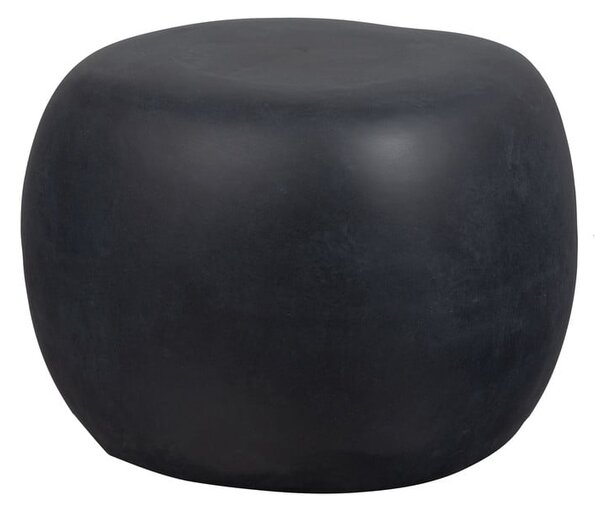 Antracitszürke kerek dohányzóasztal ø 50 cm Pebble – vtwonen