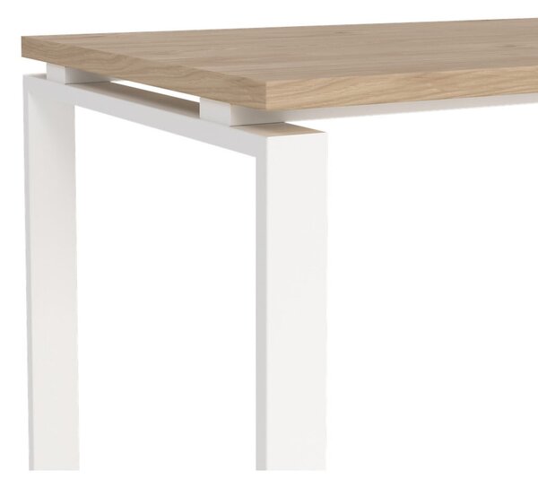 Íróasztal tölgyfa dekoros asztallappal 60x150 cm Sign – Tvilum