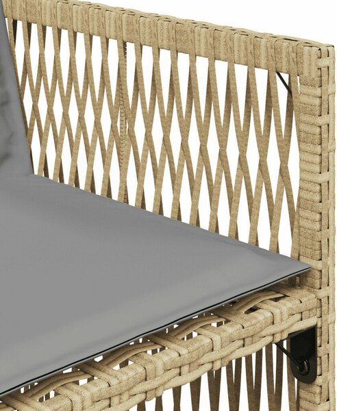 VidaXL Polyrattan Kerti Étkezőgarnitúra - 13 részes