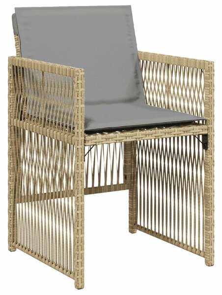 VidaXL Polyrattan Kerti Étkezőgarnitúra - 13 részes