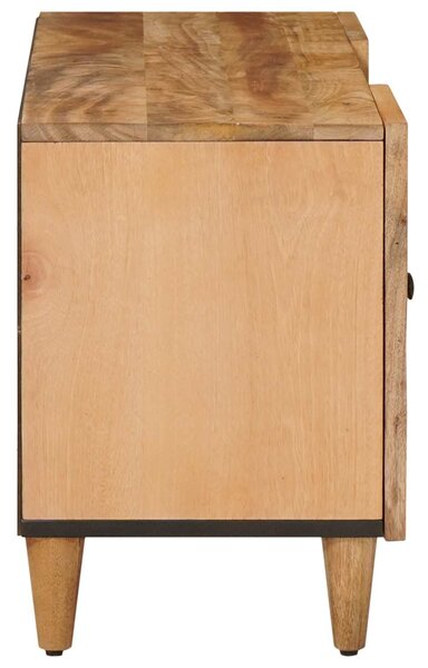 VidaXL Tároló szekrények Barna 105 x 33,5 x 46 cm Tömör Mangófát