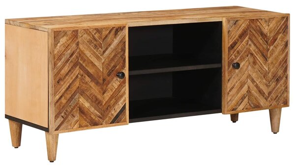 VidaXL Tároló szekrények Barna 105 x 33,5 x 46 cm Tömör Mangófát