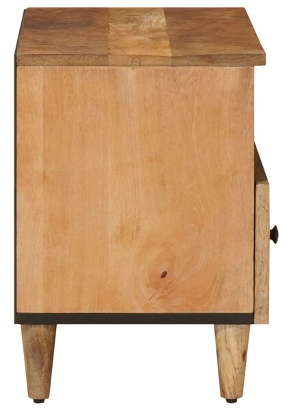 VidaXL Tároló szekrények Barna 70 x 33,5 x 46 cm Tömör Mangófát