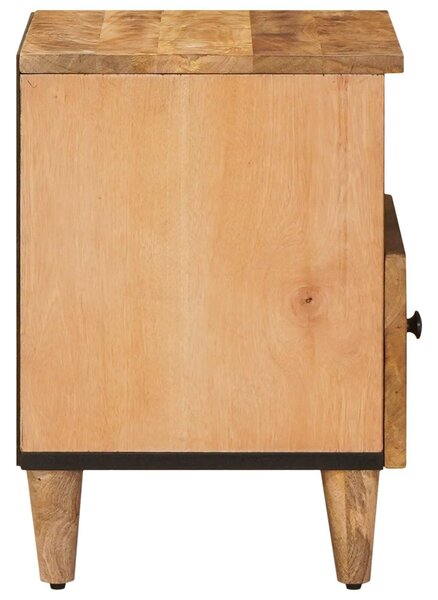 VidaXL Éjjeli asztal 2 pcs Barna 50 x 33 x 60 cm Tömör Mangófát