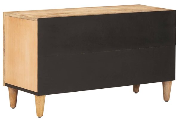 VidaXL Tároló szekrények Barna 80 x 31,5 x 46 cm Tömör Mangófát
