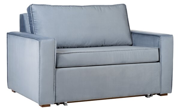 Knopp egyszemélyes ággyá alakítható kanapé ágyneműtartóval (Caleido Light Gray :Caleido/Light Gray)