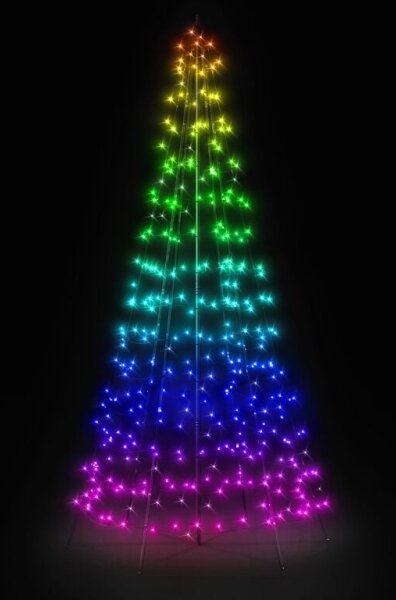 Twinkly Light Tree 2m RGB-AWW 300LED fenyőfa LED fényekkel