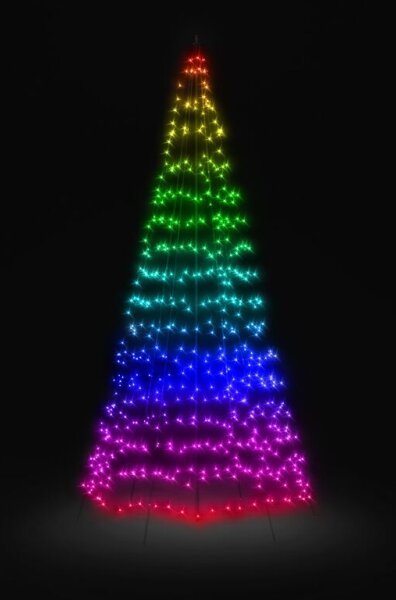 Twinkly Light Tree 3m RGB-AWW 450LED fenyőfa LED fényekkel