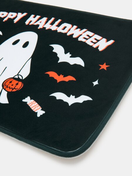 Sinsay - Fürdőszobai szőnyeg Halloween mintával - fekete
