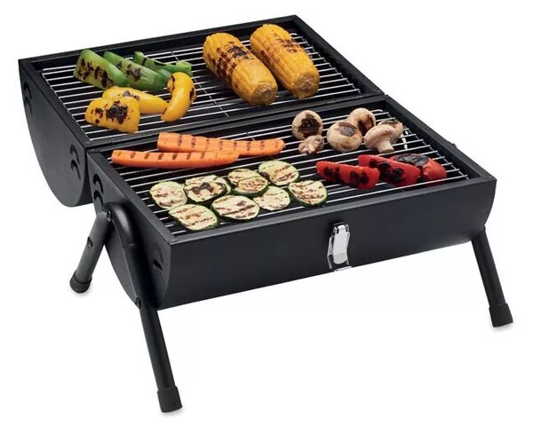 Hordozható grillsütő kéménnyel