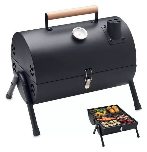 Hordozható grillsütő kéménnyel