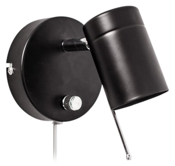 Fali Lámpa By Rydéns, Correct, dimmable, Fekete, Nappali, Fém, Modern