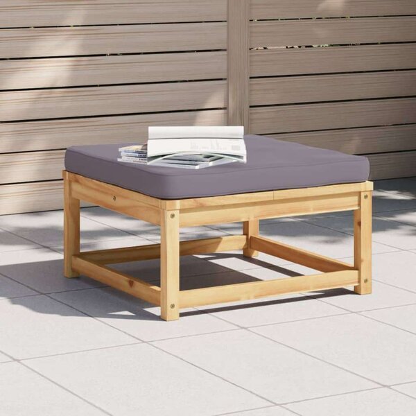 VidaXL Akácfa Kerti Lábtartó - 63x63x30 cm