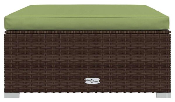 VidaXL Polyrattan Kerti Ülőgarnitúra - 7 részes - Barna
