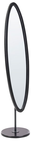 Állótükör LOUVIGNY 167 cm Fekete