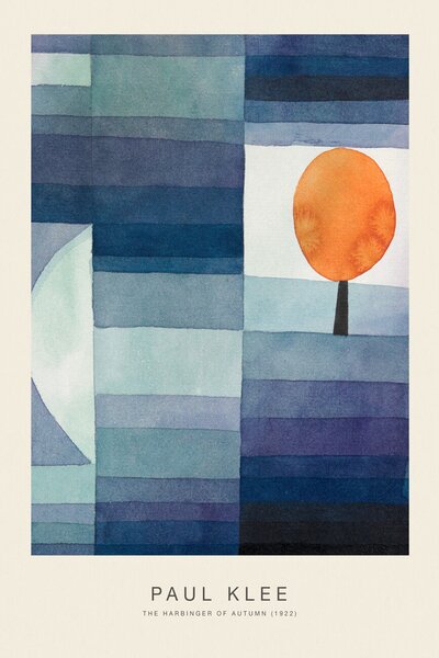 Festmény reprodukció The Harbinger of Autumn (Special Edition) - Paul Klee, (26.7 x 40 cm)