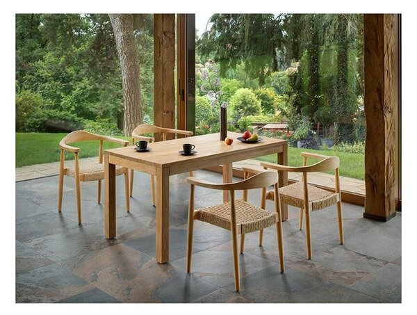 Maron teak étkezőszék 71 x 75 x 101 cm