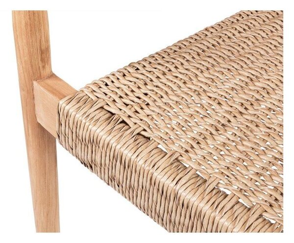 Maron teak étkezőszék 71 x 75 x 101 cm